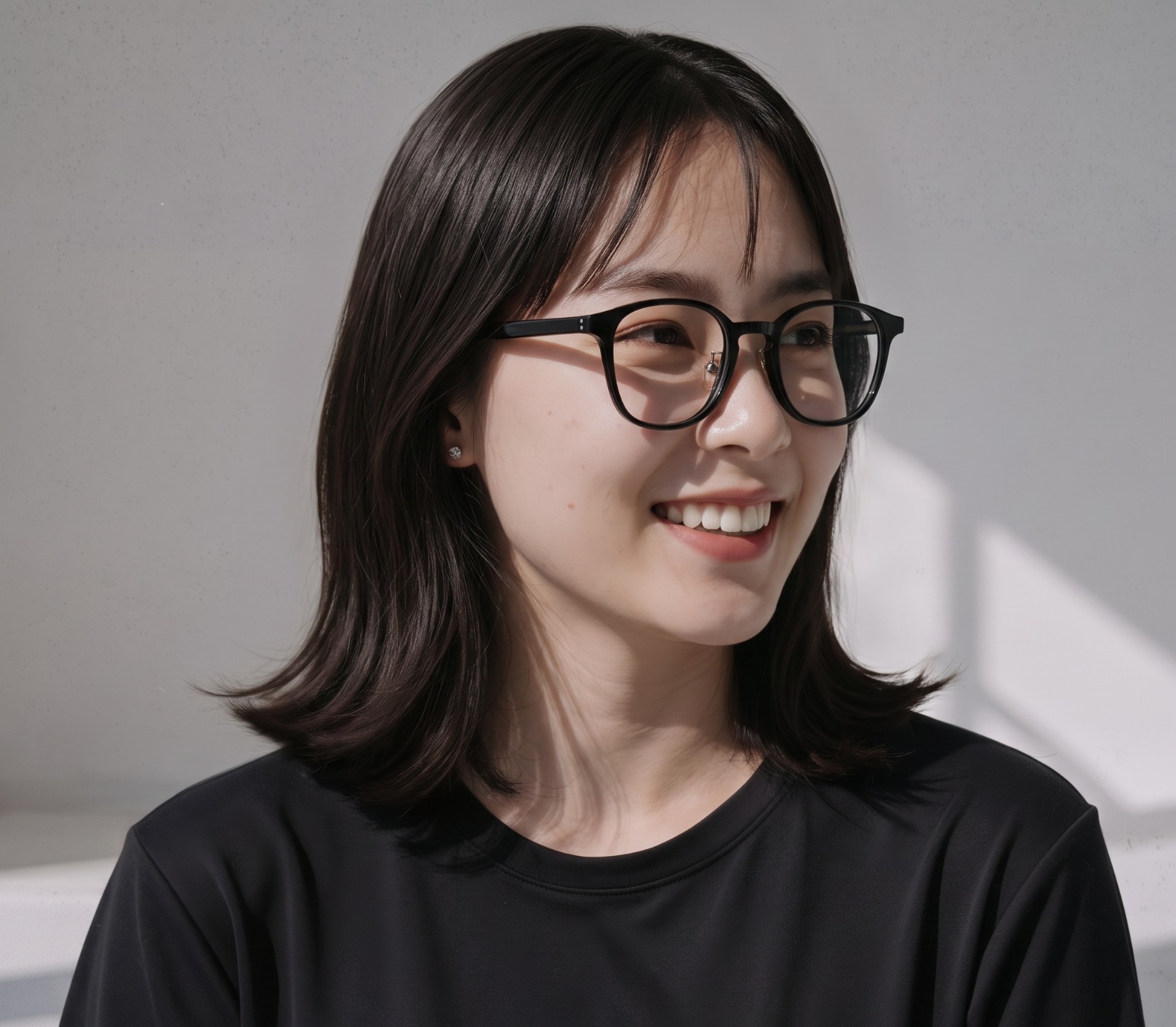 Eyeglasses Graph Belle GB2043B-4S  Black 